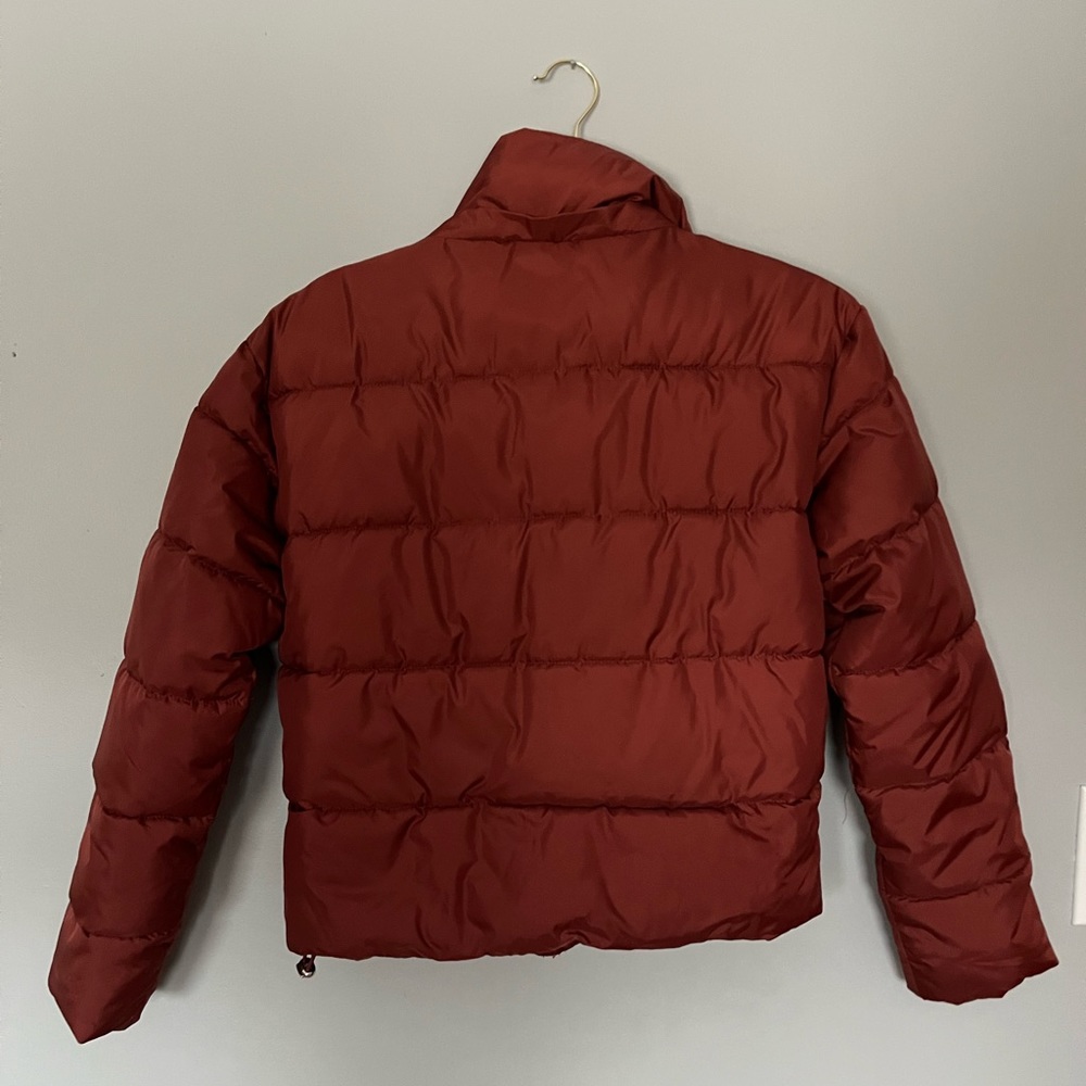 Orange Puffer Jacket - Picture 4 of 4
